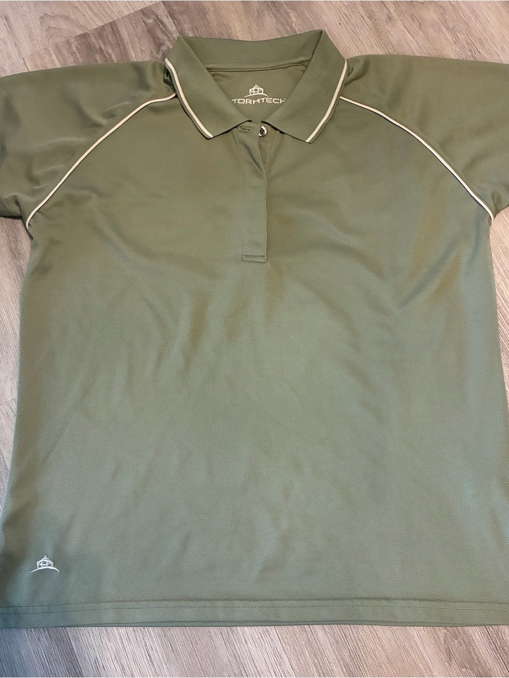 Women’s Sage Green Stormtech Polo Shirt